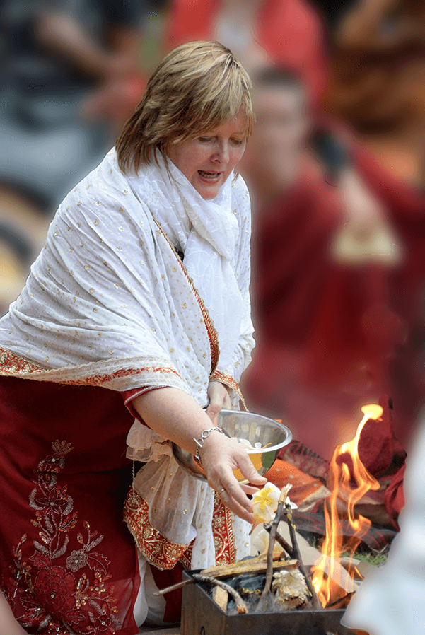 Ceremony Shakti Durga